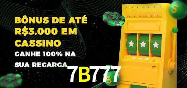 7B777 melhor bônus de depósito